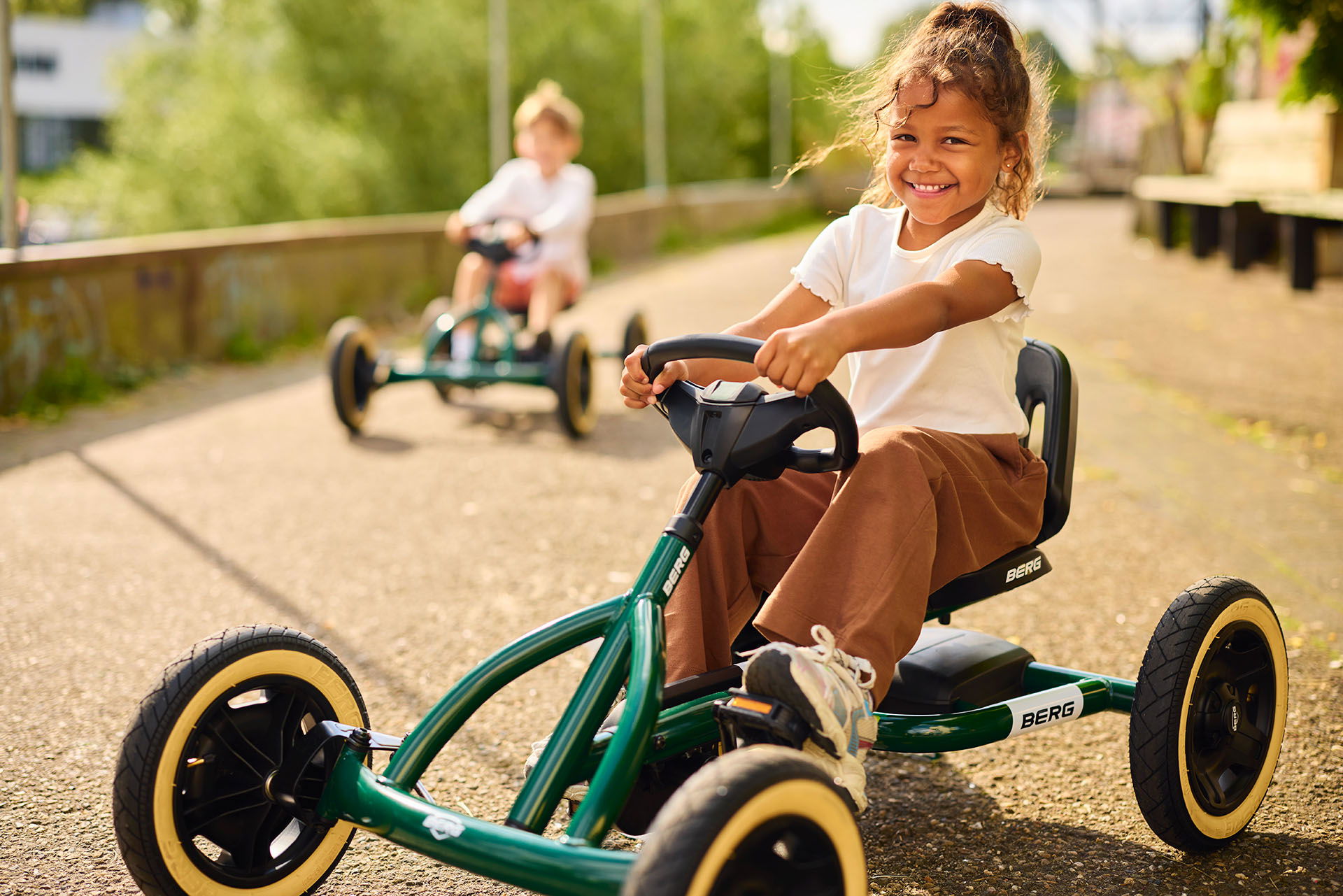 BERG Gokart Buddy Retro Green